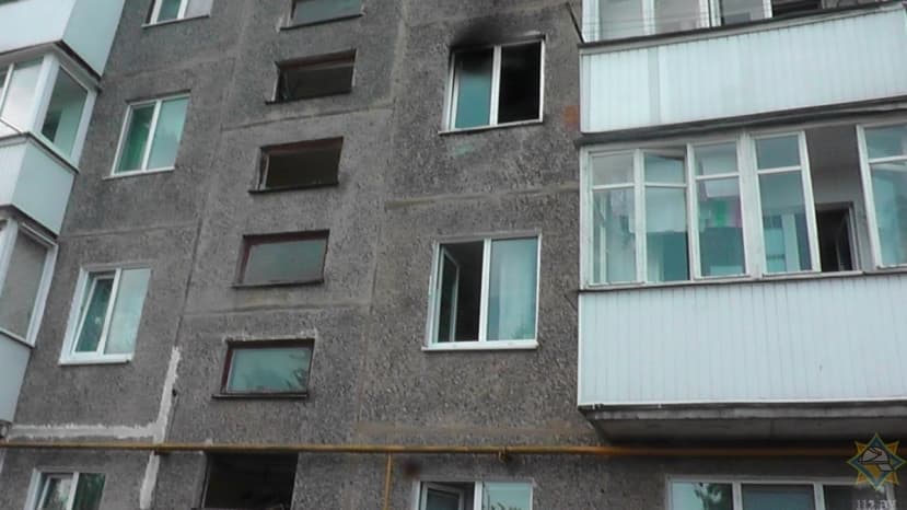 Роман Красовский и Андрей Урбанович спасли лидчанина при пожаре