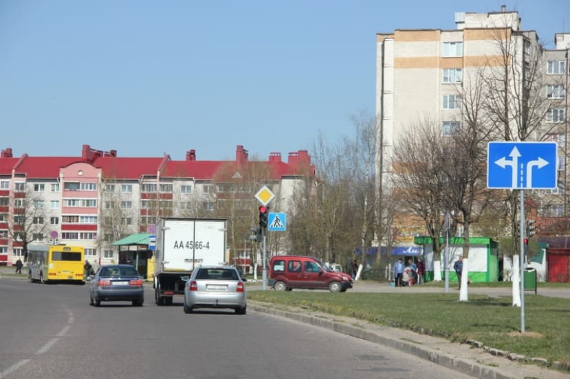 Новые знаки на дорогах Лиды