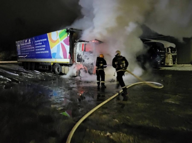 Трагедия в Лиде: мужчина заживо сгорел в фуре