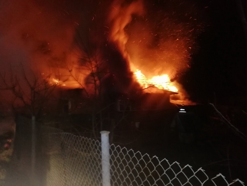 В Лидском районе на пожаре погиб мужчина