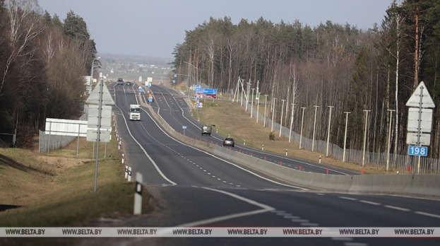 На участках трассы М6 в Гродненской области повышают скоростной режим