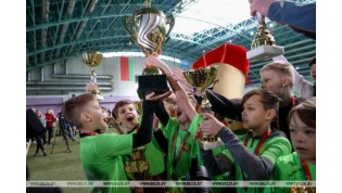 Юные футболисты из Лидского района стали победителями турнира «Кожаный мяч»